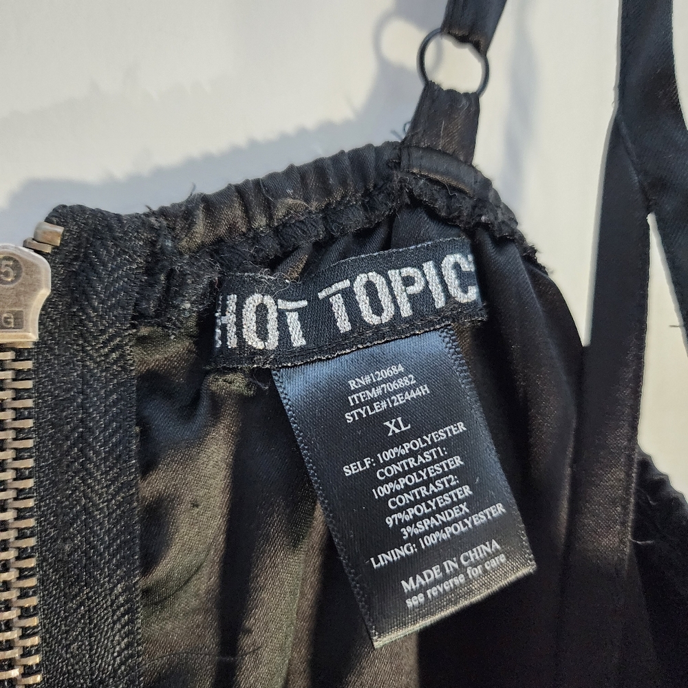 Hot Topic Black Formal Dress Size Xl - Picture 4 of 6